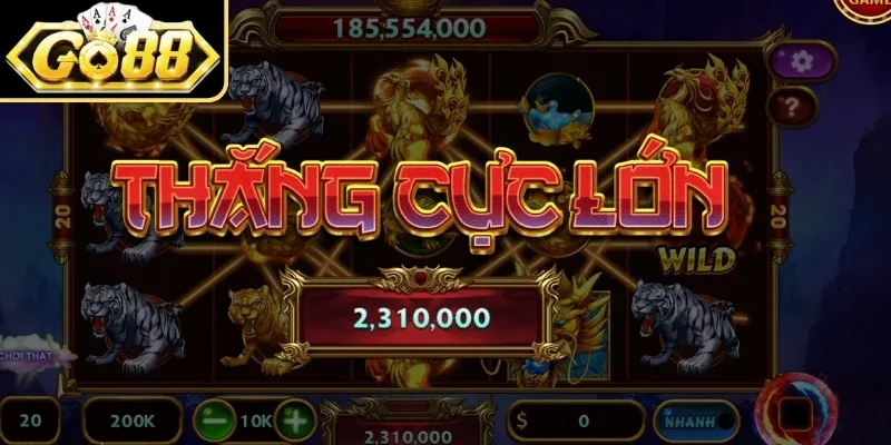 Tỷ lệ trả thưởng nổ hũ Go88 cực cao