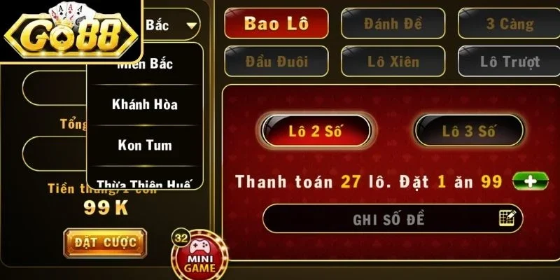 Xổ Số Miền Bắc – Trải Nghiệm Giải Trí Số Học Hàng Đầu Tại Go88 2 Cách quay số và tính điểm